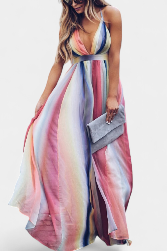 Gretchen | Gestreiftes Kleid
