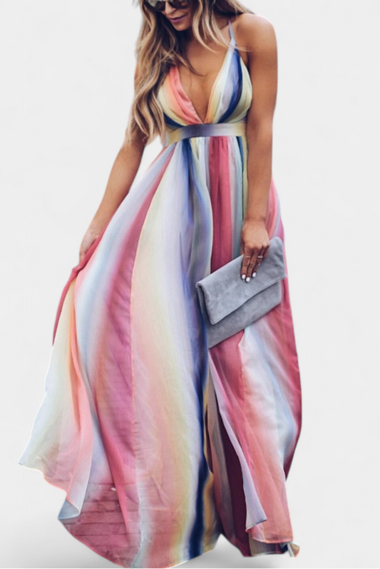 Gretchen | Gestreiftes Kleid