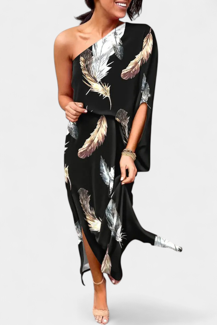 Carlena | One-Shoulder-Kleid