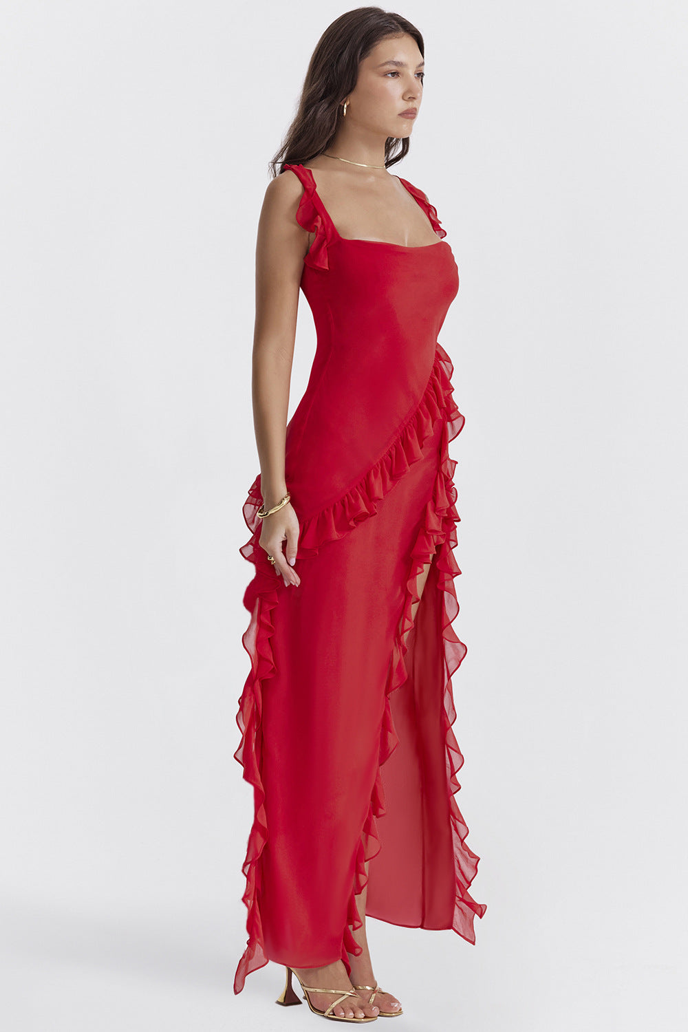 Ali™-Kleid | Leichtigkeit und Bewegung mit Rüschendetails