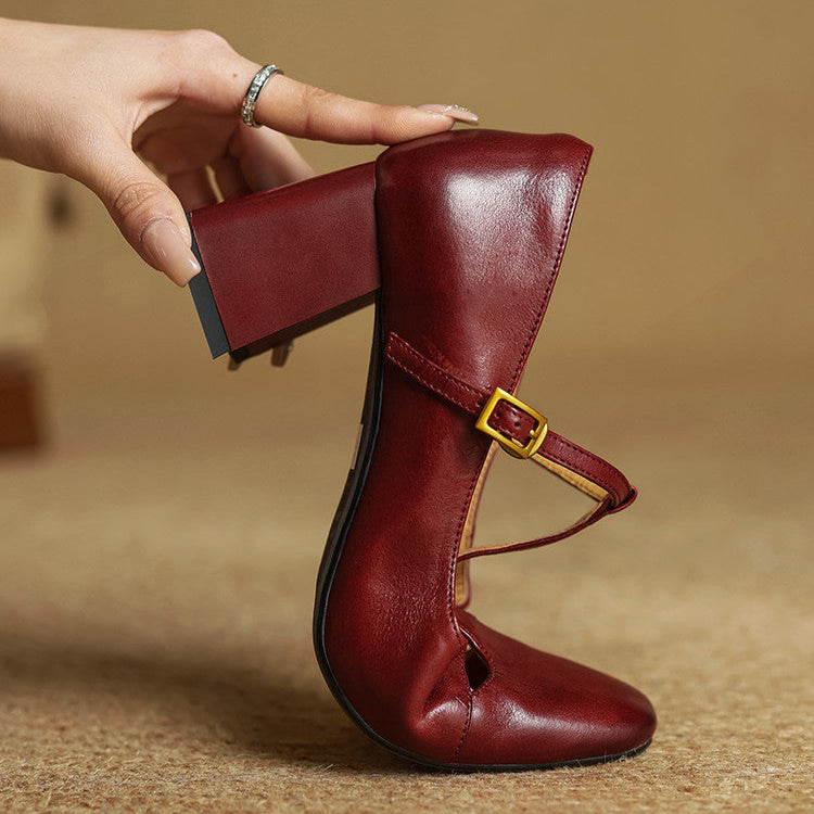 Elora Pumps aus echtem Leder