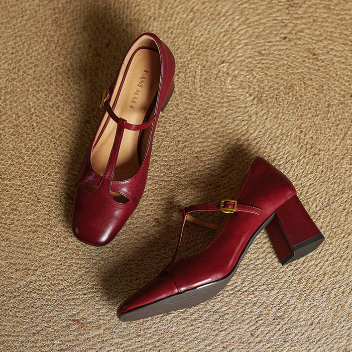 Elora Pumps aus echtem Leder