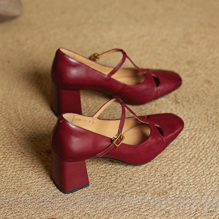 Elora Pumps aus echtem Leder