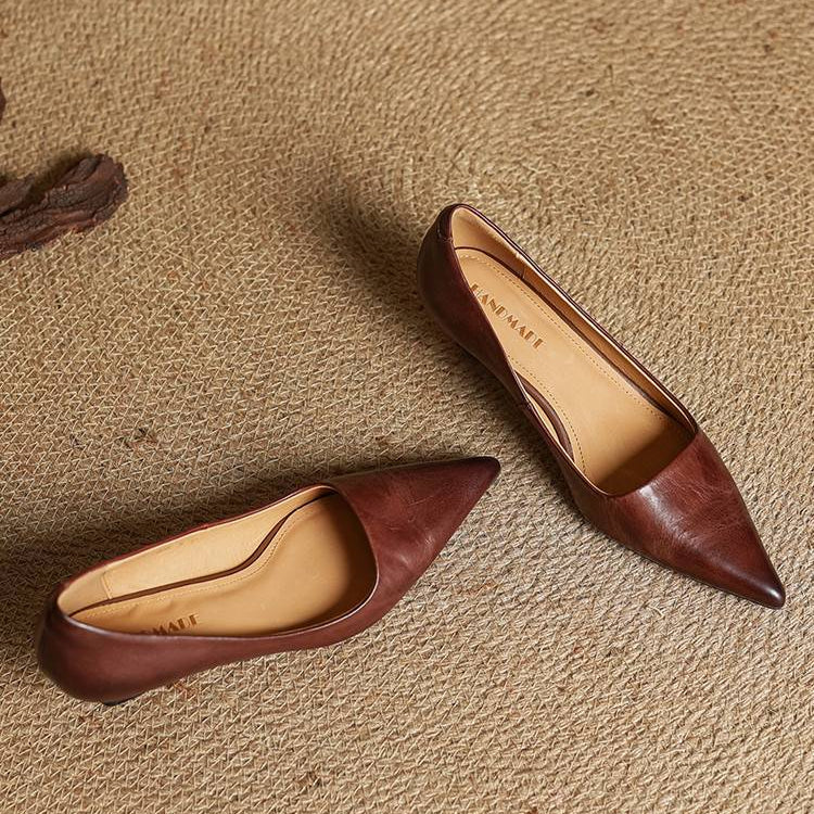 Anok High Heels aus echtem Leder