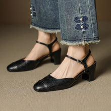 Valery Echtleder-Absatzschuhe