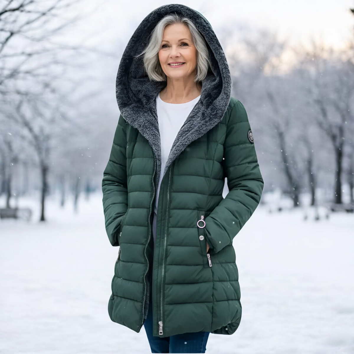 Olivia™ | Gesteppter Wintermantel
