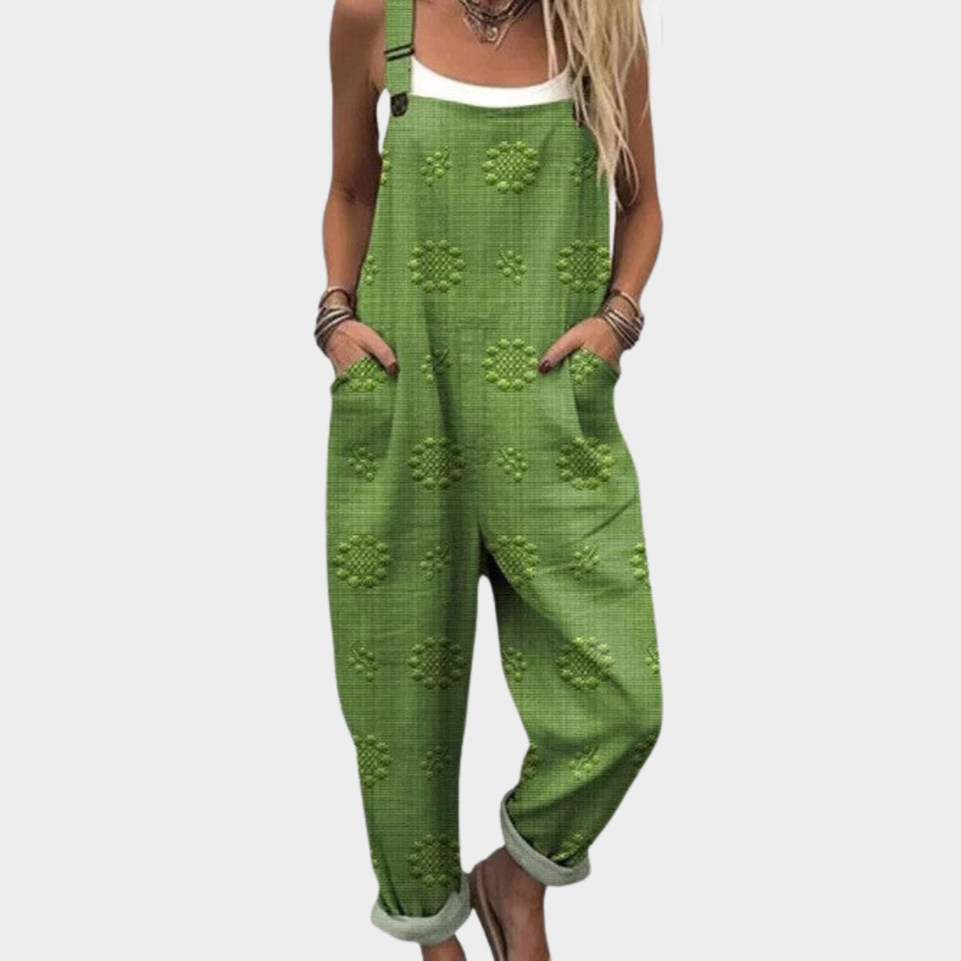 Bequemer Jumpsuit mit Print