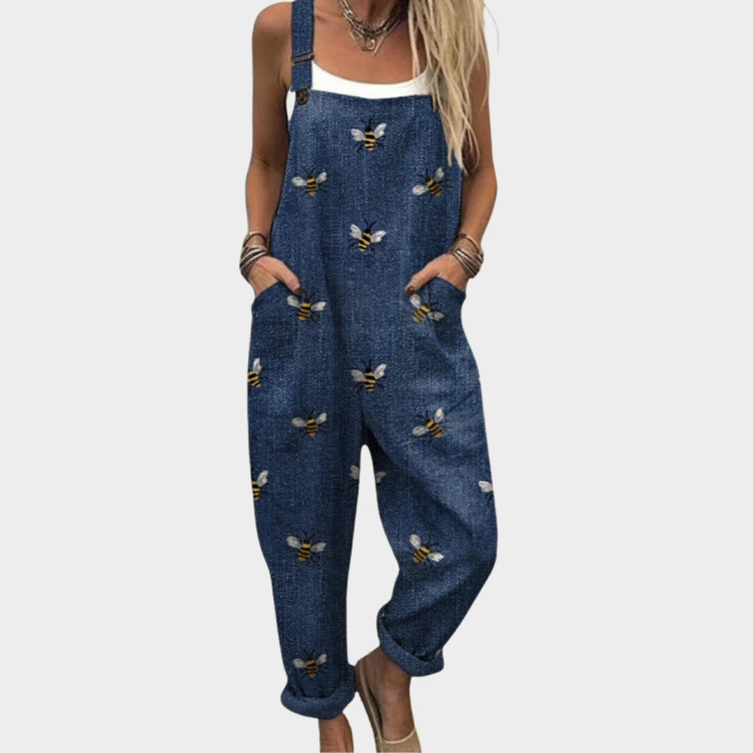 Bequemer gemusterter Overall