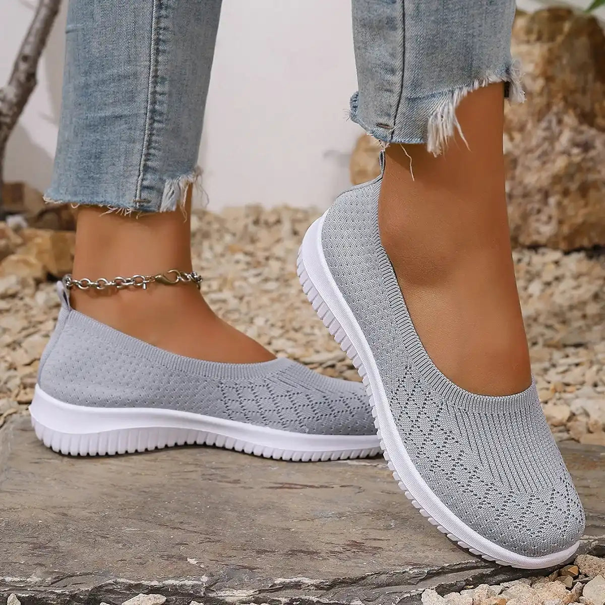 Sandra | Atmungsaktive Anti-Rutsch-Turnschuhe