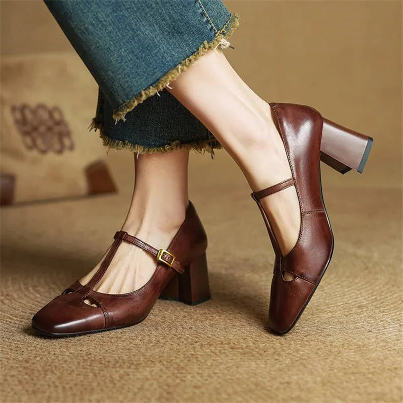 Elora Pumps aus echtem Leder