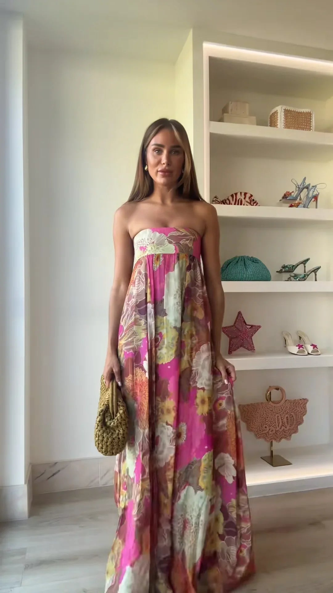 Clara Floral™ Kleid | Eleganz mit Bohème-Geist