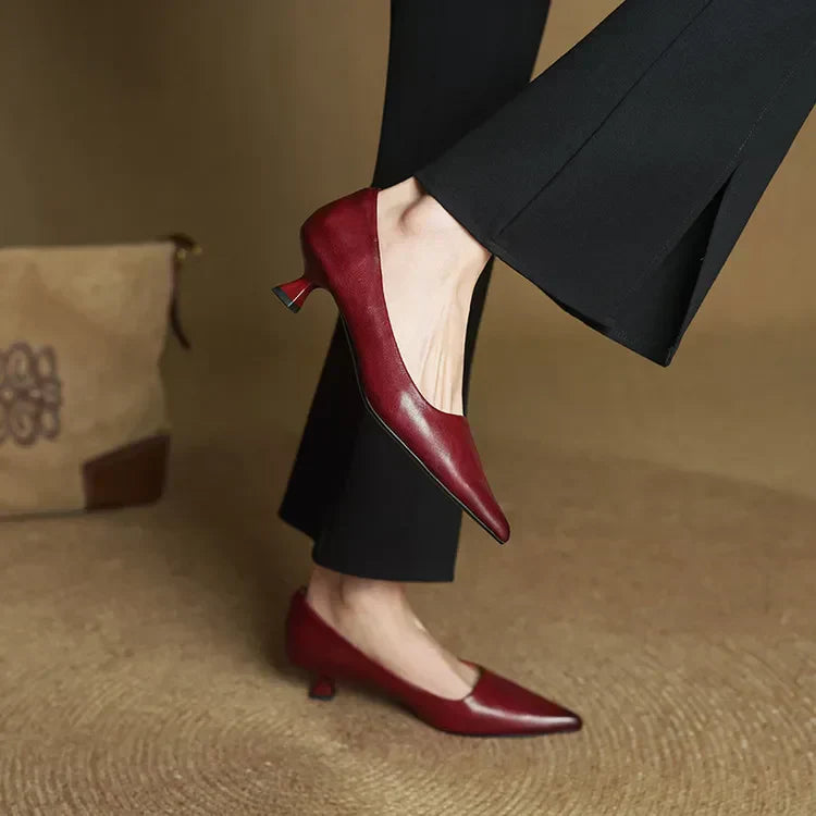 Anok High Heels aus echtem Leder