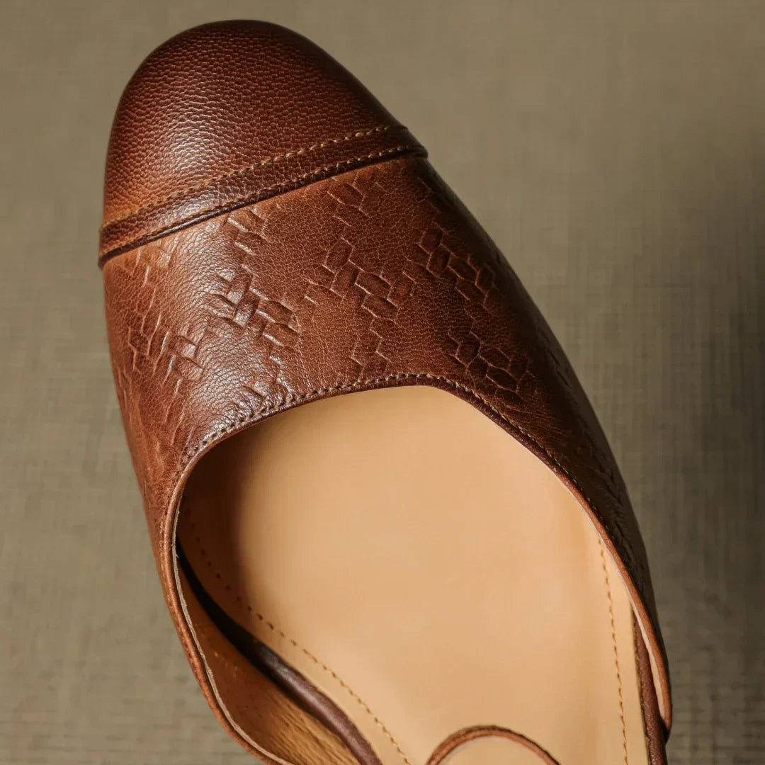 Valery Echtleder-Absatzschuhe