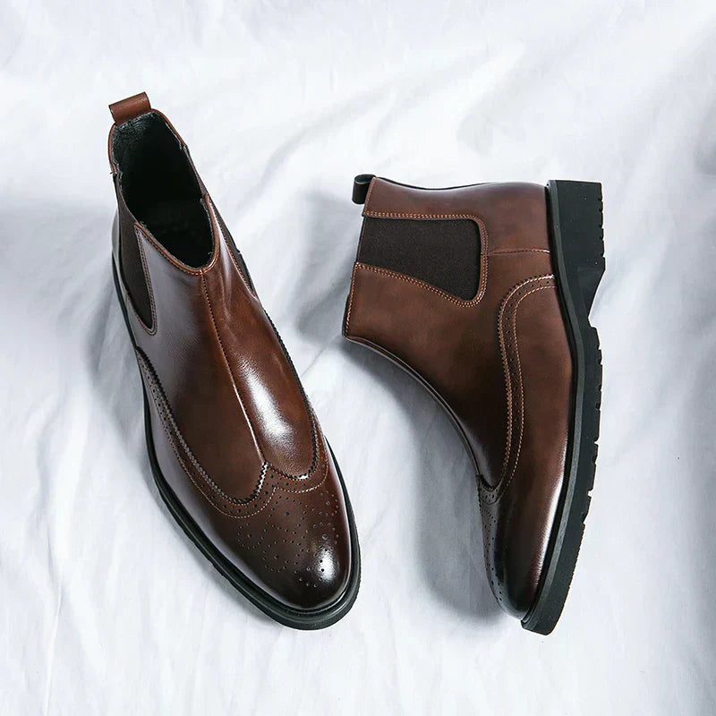 Dwight | Chelsea Boots aus Kunstleder