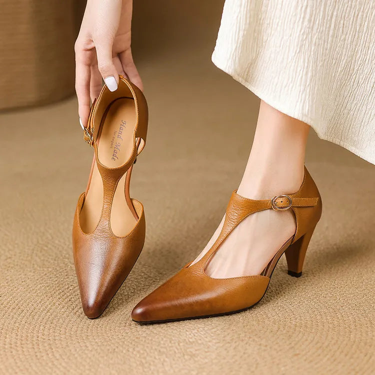 Echtleder-High-Heels Triana
