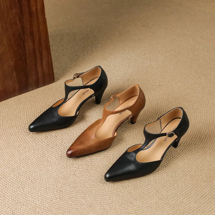 Echtleder-High-Heels Triana