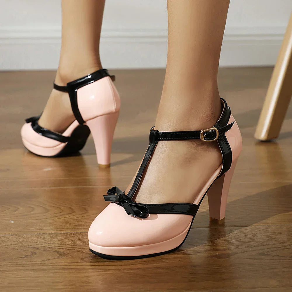 Vivienne T-Spangenpumps