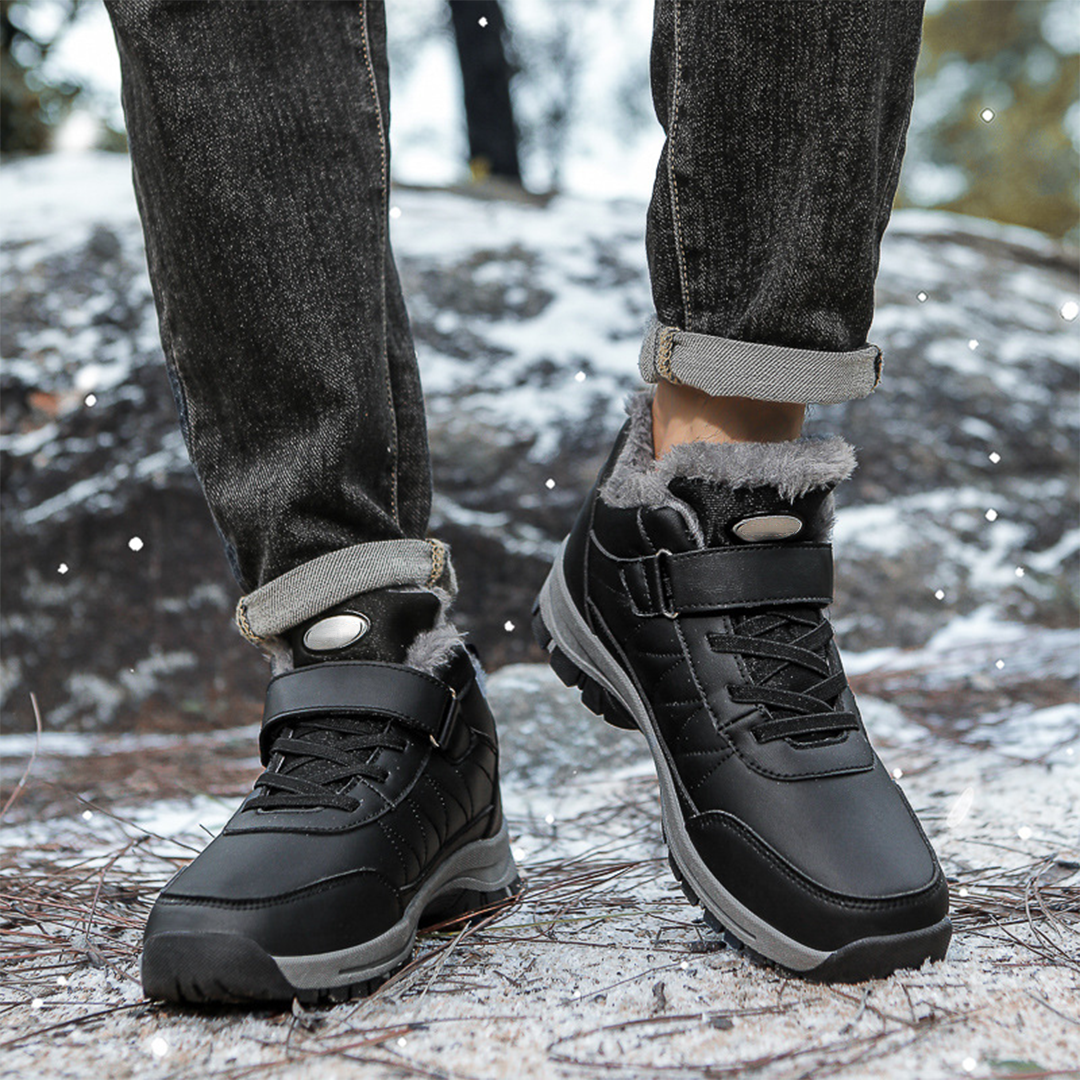Orthopädische Winterlederschuhe