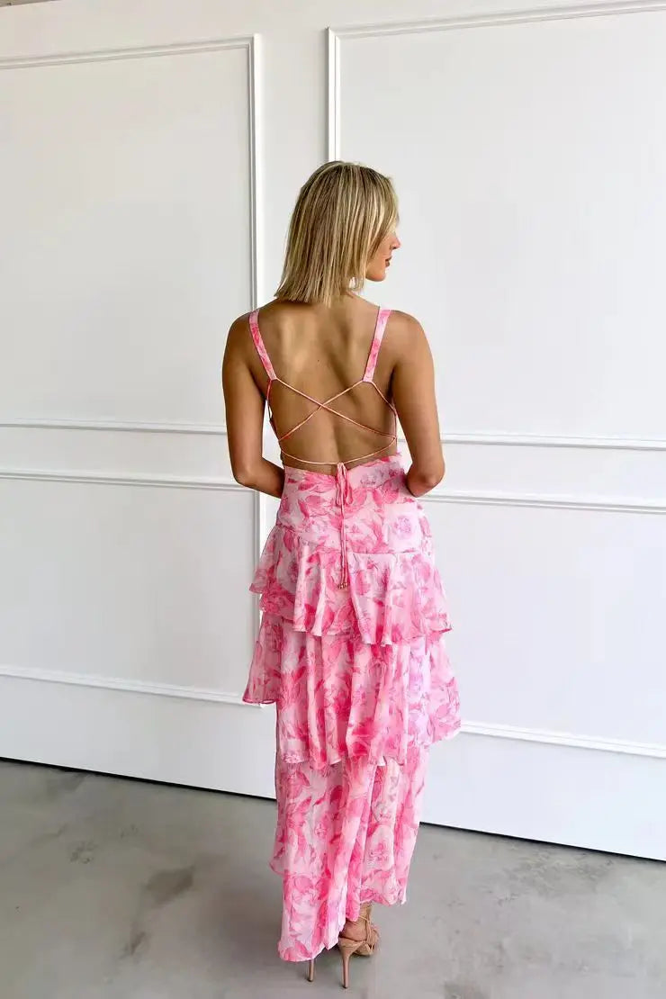 Vestido Lia™ | Elegantes florales Midikleid