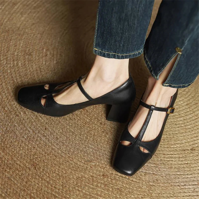 Elora Pumps aus echtem Leder