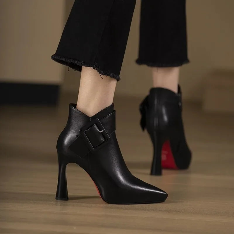 Yolanda | Aveline Stiefeletten mit Schnalle