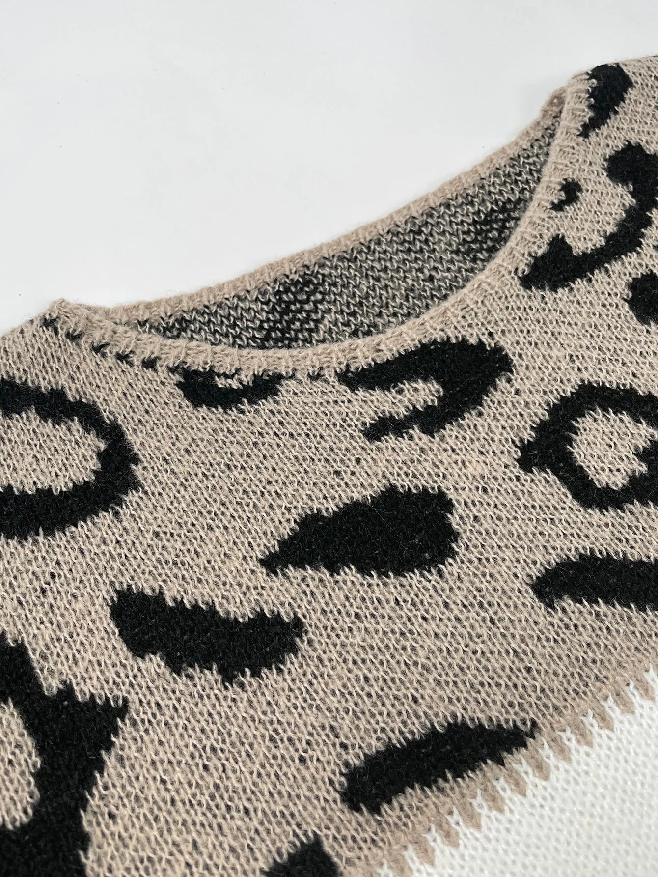Sophie Jersey aus Strick mit Verspieltem Muster