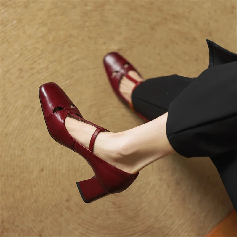 Elora Pumps aus echtem Leder