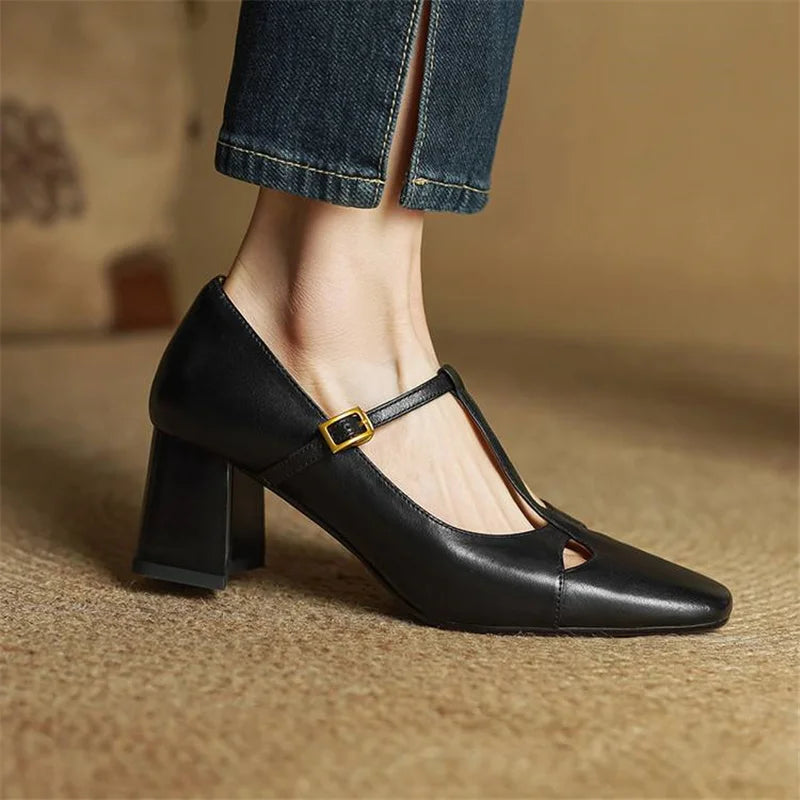 Elora Pumps aus echtem Leder