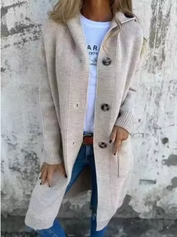 Giselle | Lange Strickjacke