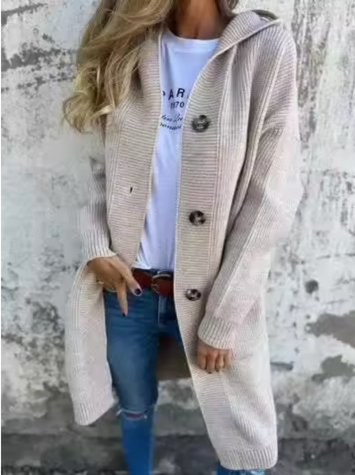 Giselle | Lange Strickjacke