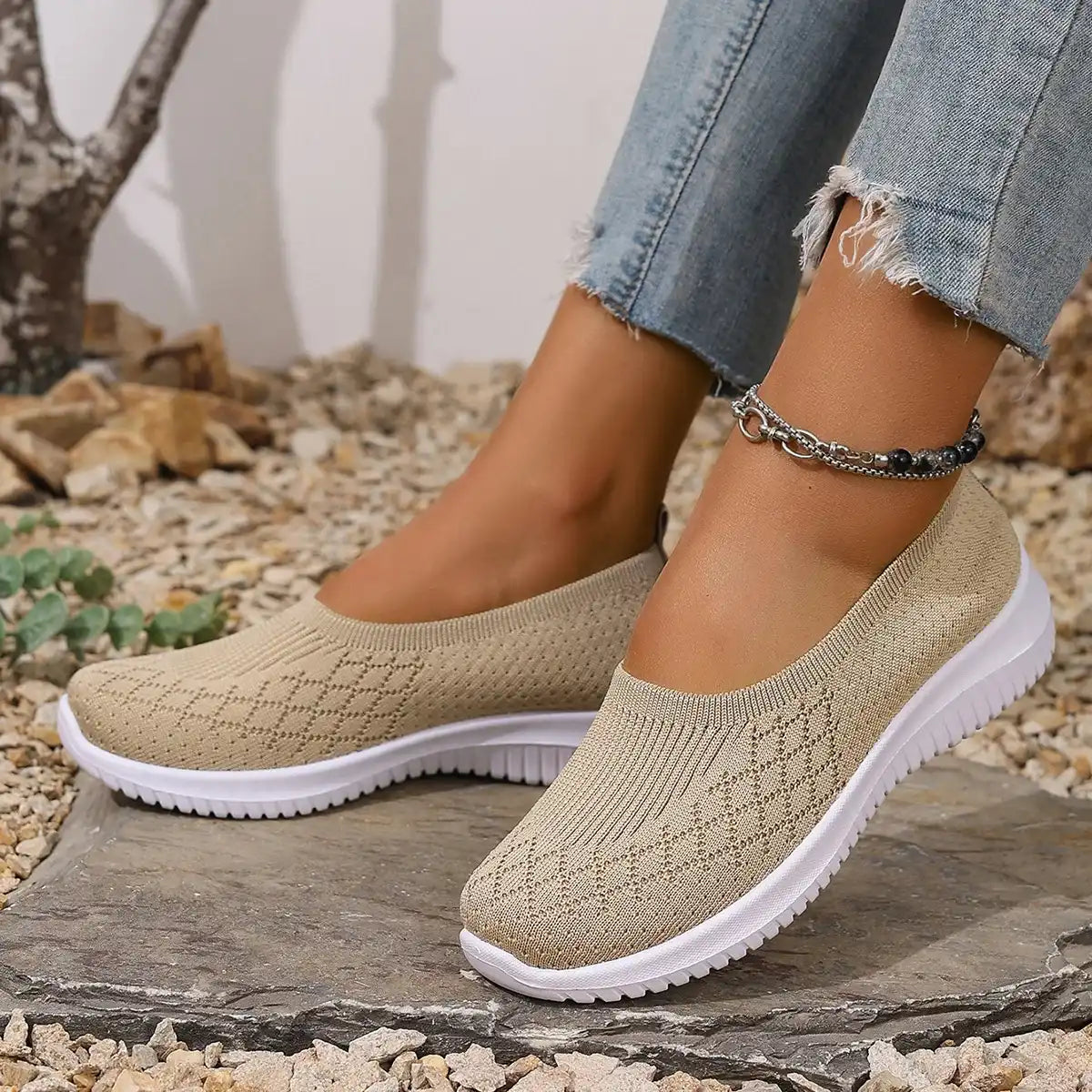 Sandra | Atmungsaktive Anti-Rutsch-Turnschuhe