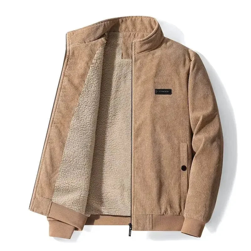 Mateo | Cordjacke mit Sherpa-Futter