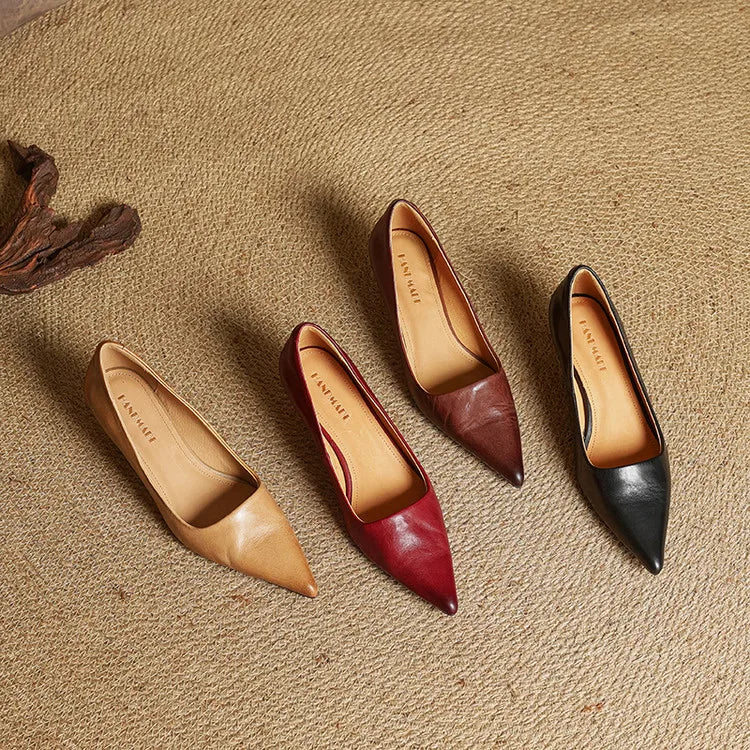 Anok High Heels aus echtem Leder