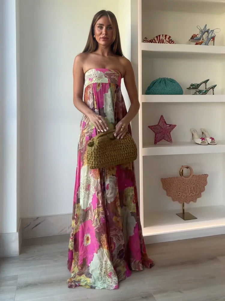 Clara Floral™ Kleid | Eleganz mit Bohème-Geist