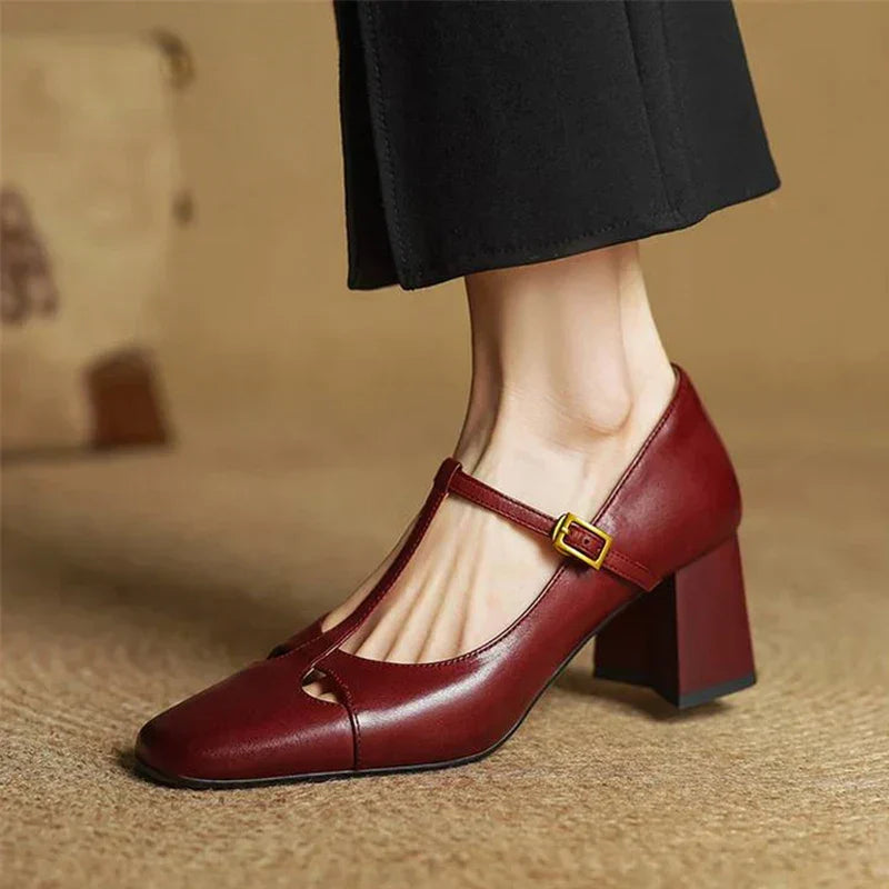 Elora Pumps aus echtem Leder