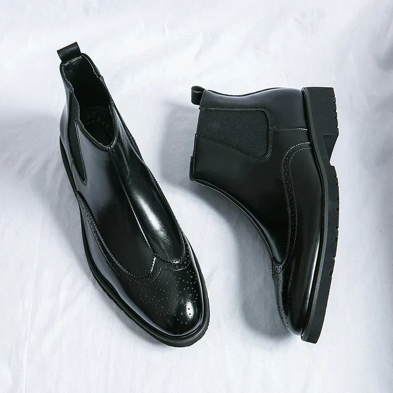 Dwight | Chelsea Boots aus Kunstleder