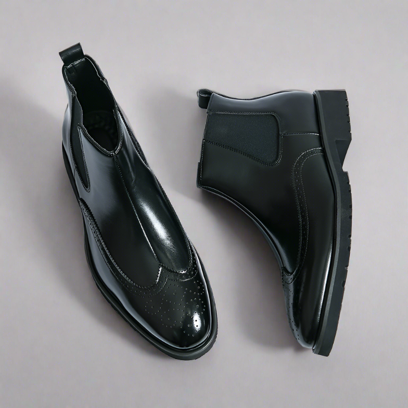 Dwight | Chelsea Boots aus Kunstleder
