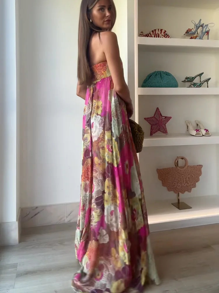Clara Floral™ Kleid | Eleganz mit Bohème-Geist