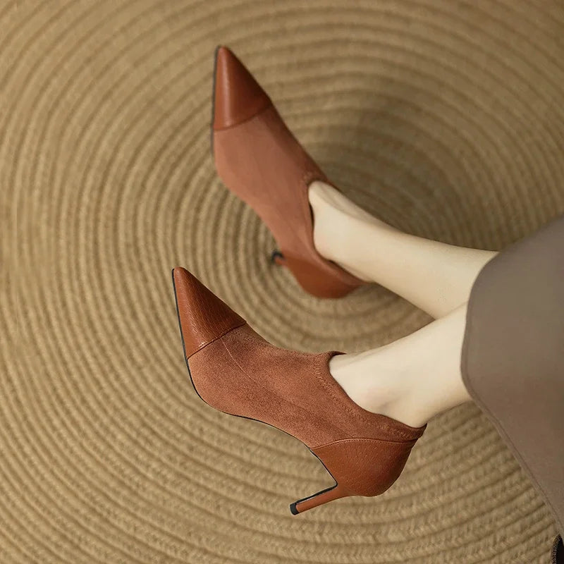 Echtleder-Pumps Veronica