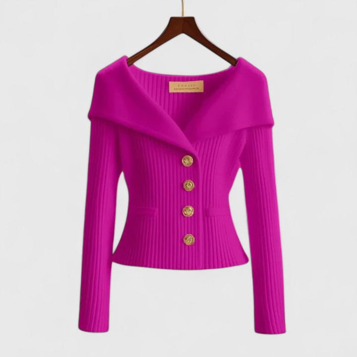 Clarisa | Elegante Strickjacke für stilvolle Auftritte