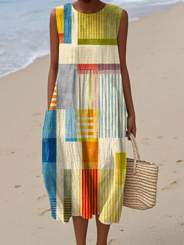 Eve | Leichtes, ärmelloses Sommerkleid