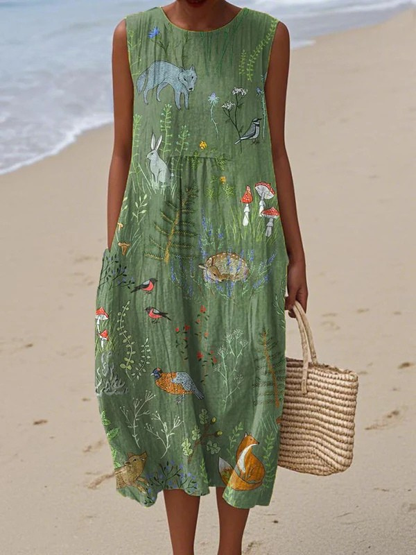 Esperanza | Leichtes, ärmelloses Sommerkleid