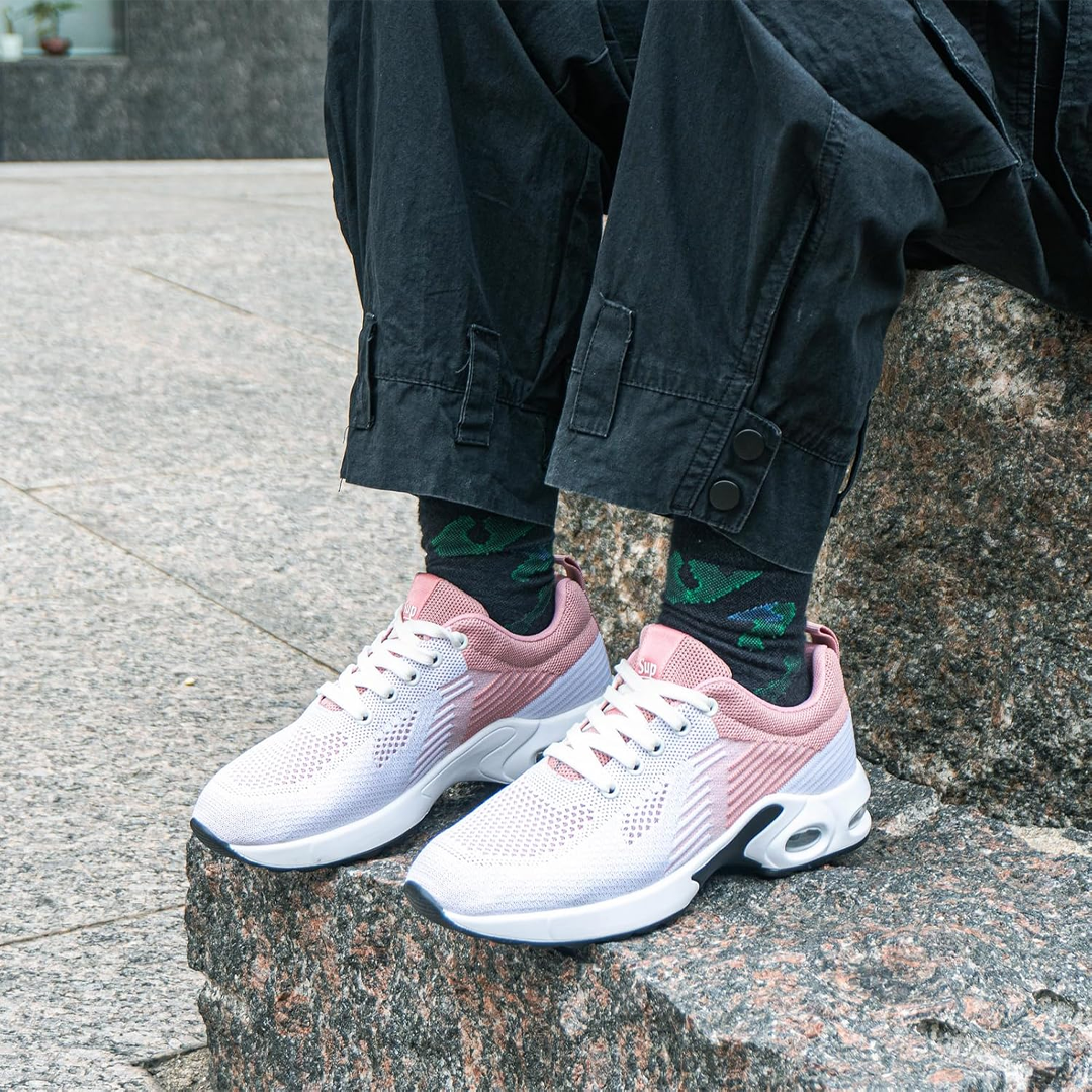 WalkMora orthopädische Schuhe – Weiß Rosa