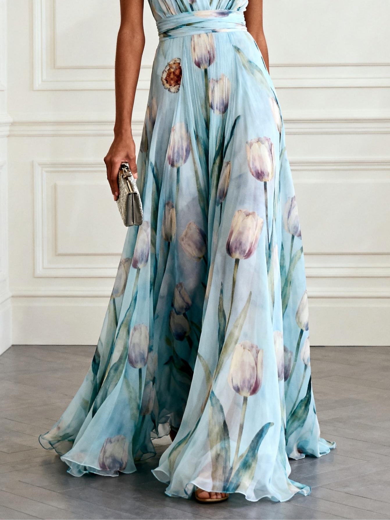 Nerea™-Kleid | Florale Eleganz, die Ihre Silhouette betont