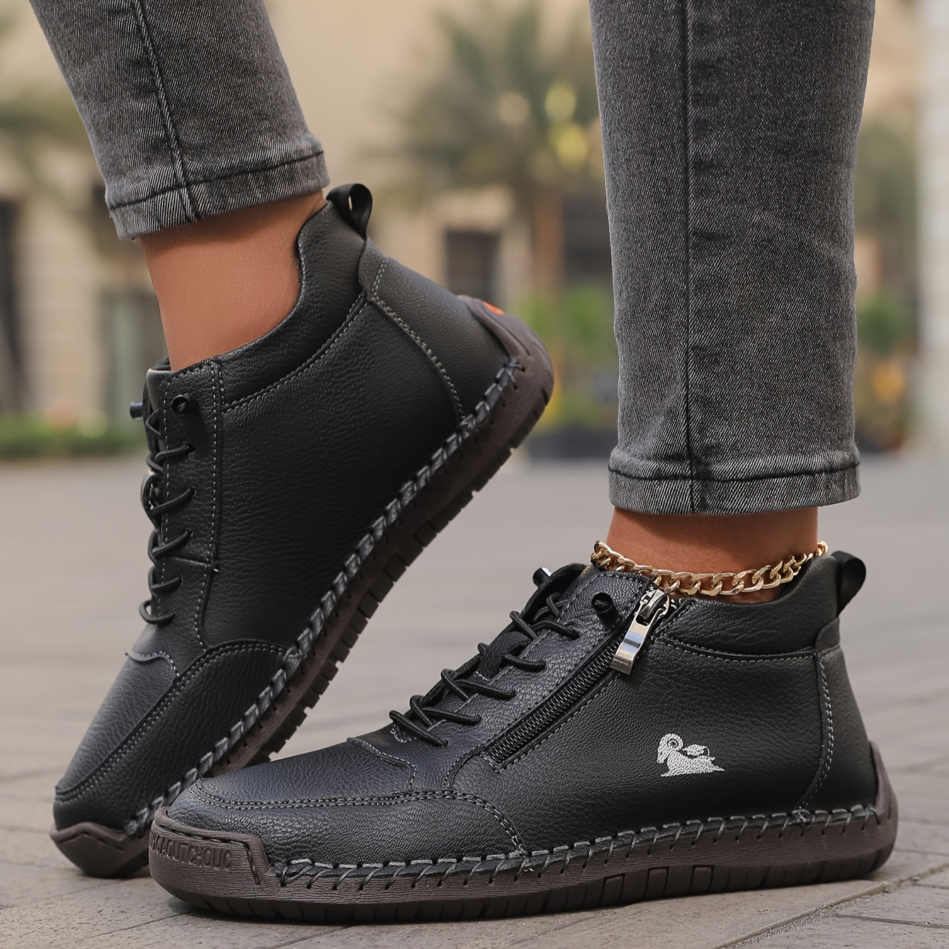 Mila™ – Bequeme orthopädische Sneakers + Reißverschluss