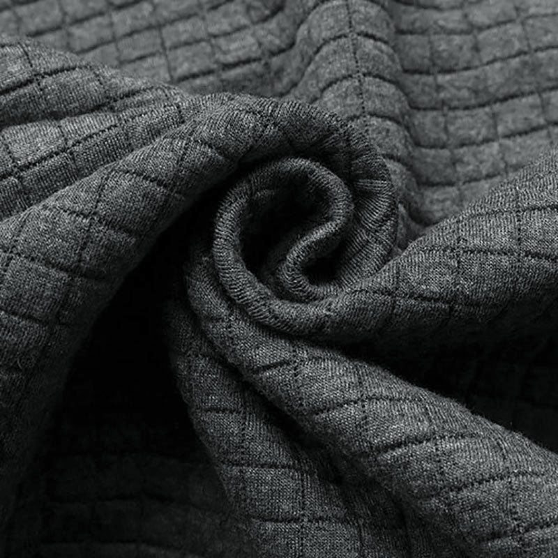 Álvaro™ | Wattierter Hoodie aus Waffelpiqué
