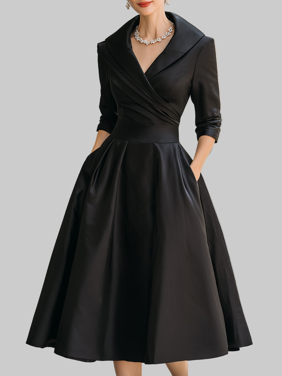 Noelia | Midikleid aus Satin