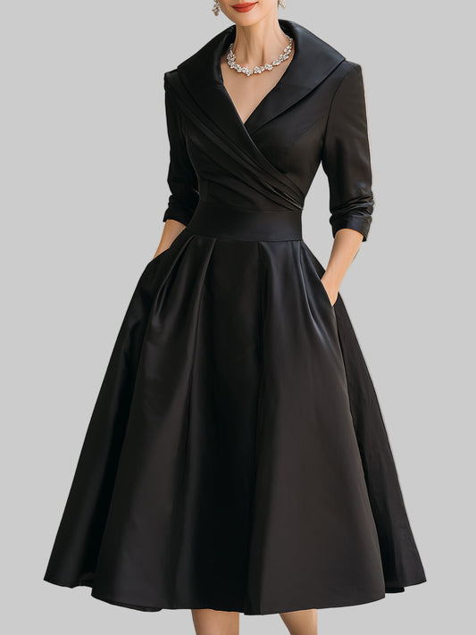 Noelia | Midikleid aus Satin