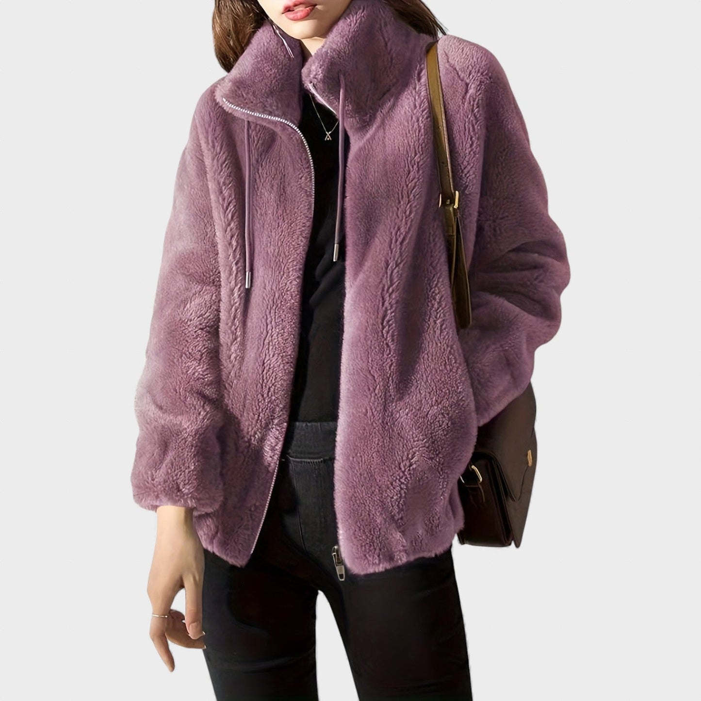 Maria | Kuschelige Reißverschlussjacke