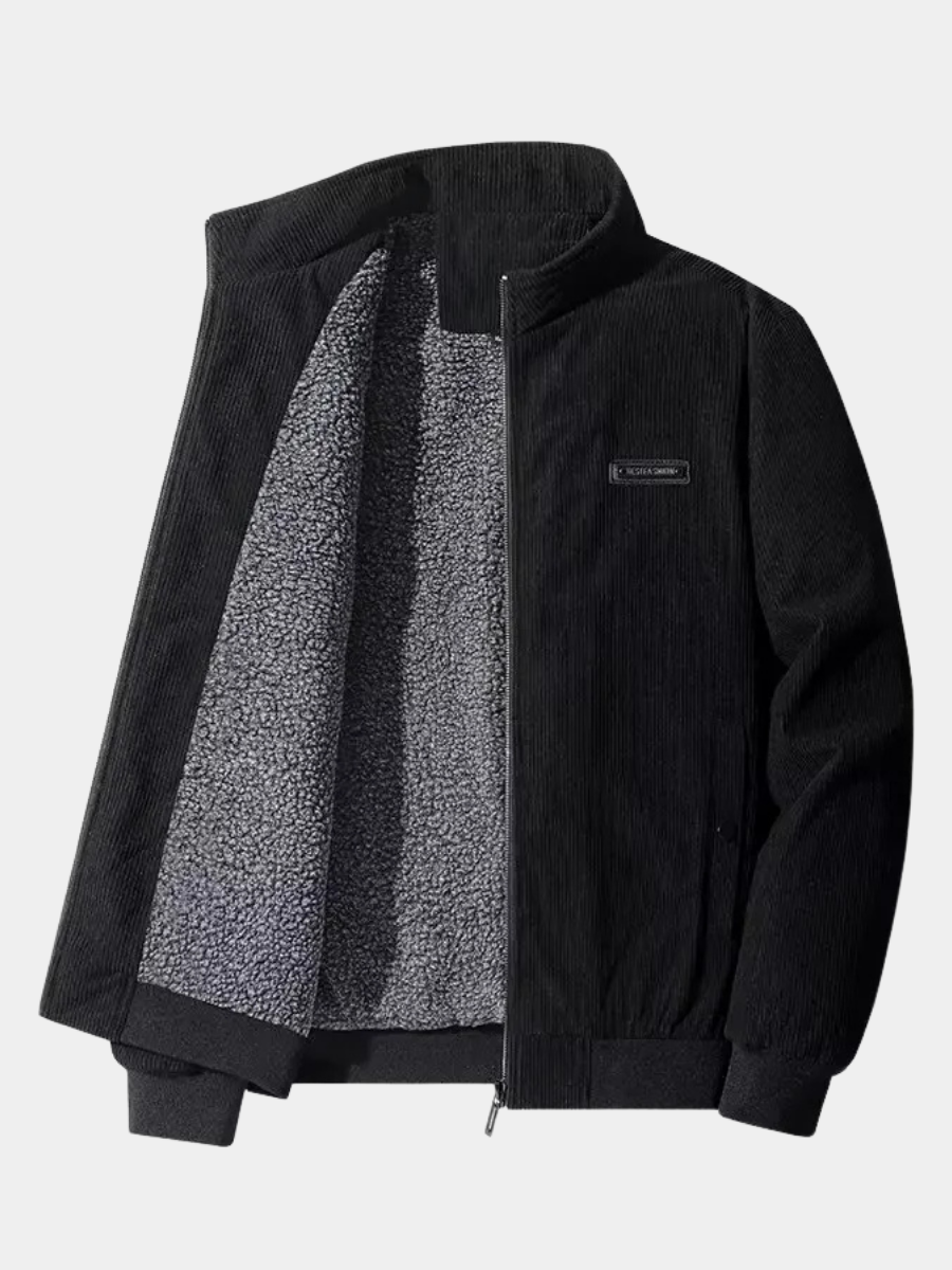 Mateo | Cordjacke mit Sherpa-Futter